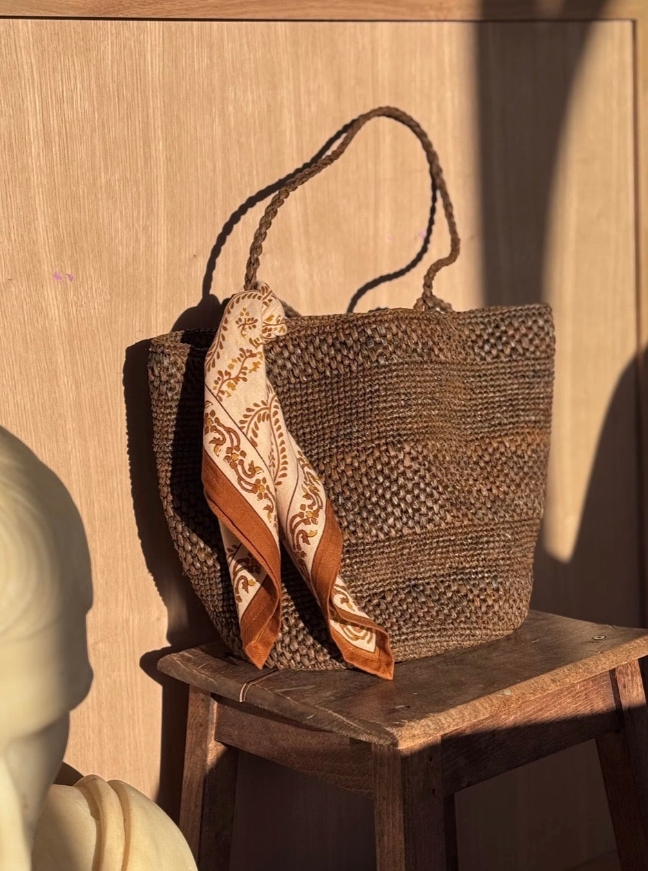 Grand foulard Antoinette beige Byzantine