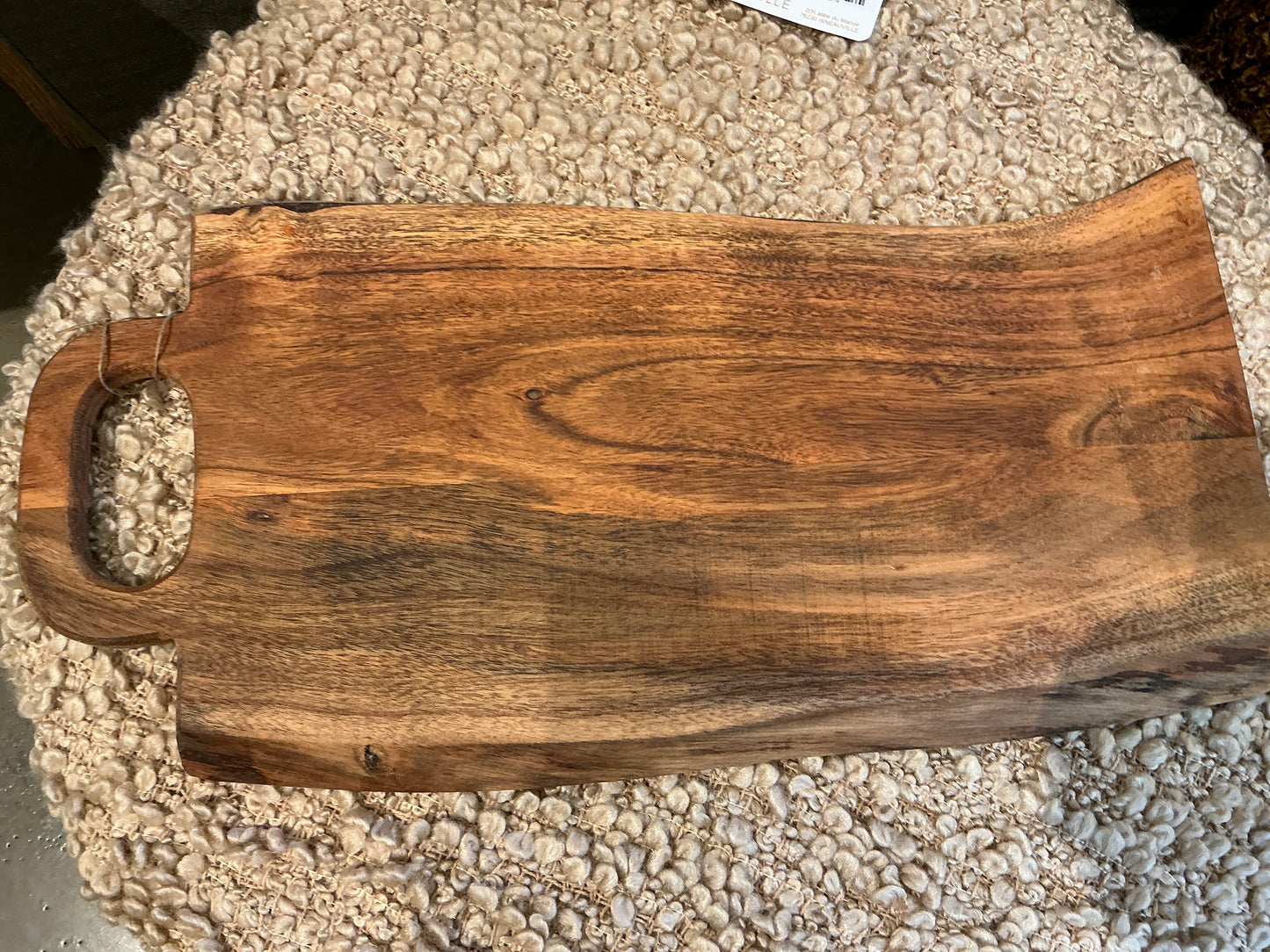 Planche à découper en bois 50x25