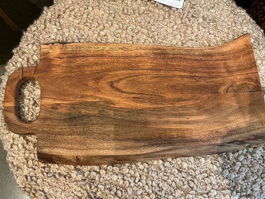 Planche à découper en bois 50x25