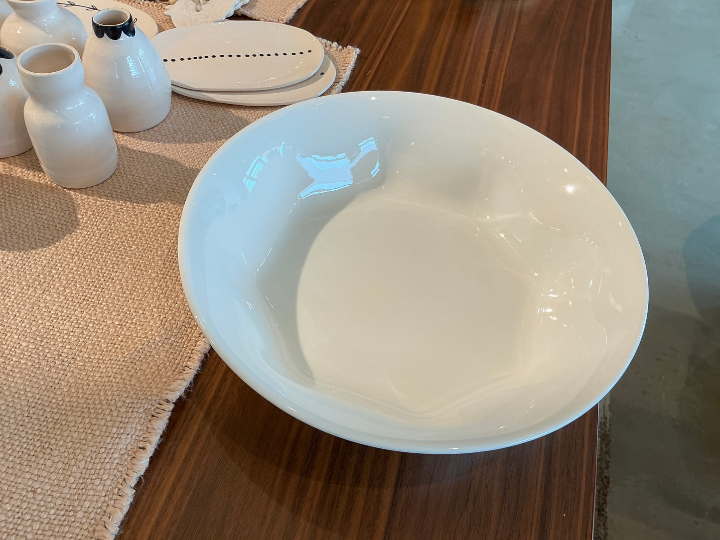 Bol de service silhouette rond