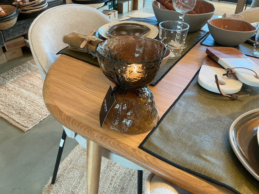 Photophore/vase Diabolo smoke 05