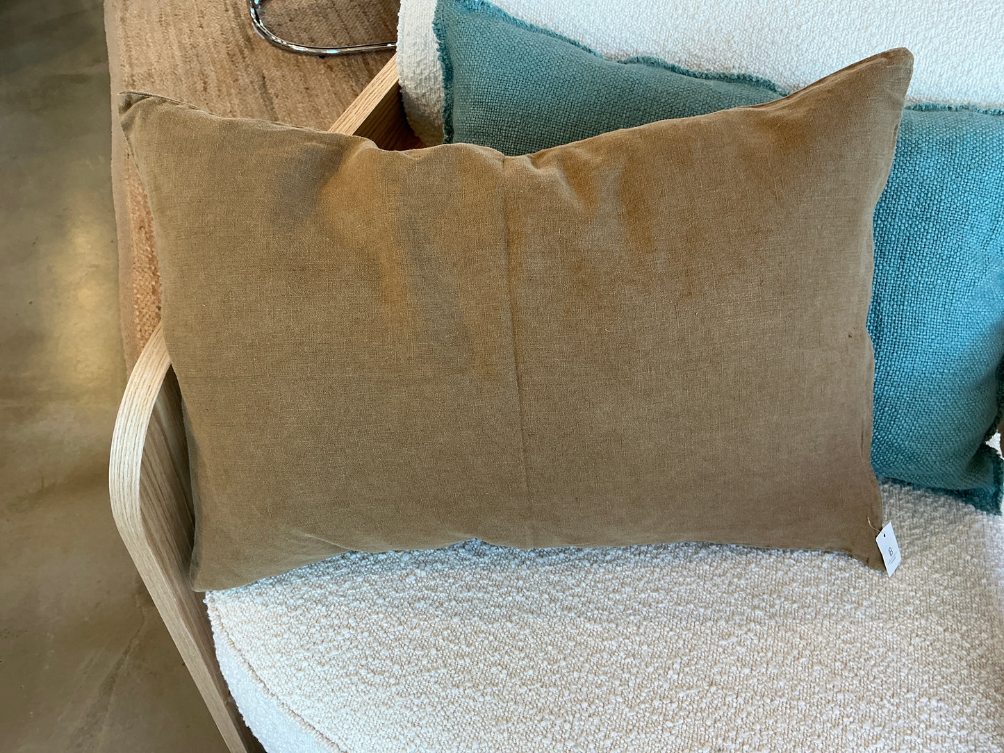 Coussin lin gold