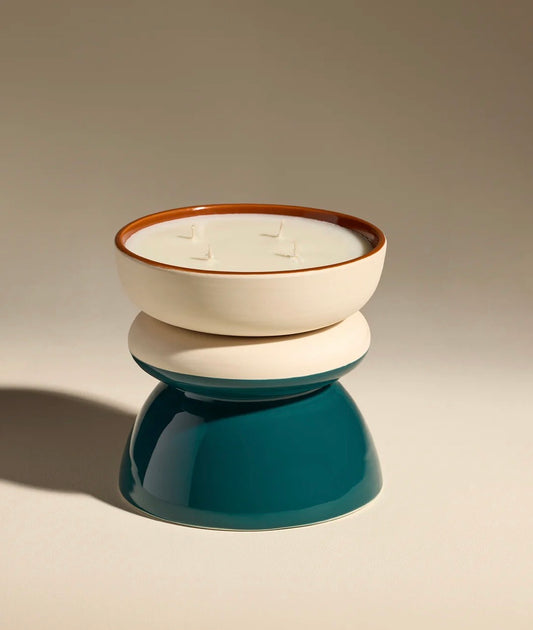 Bougie Tamtam Twist Sarah Lavoine bleu Sarah