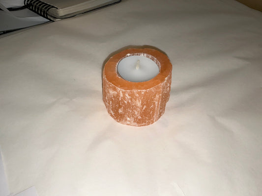 Photophore Selenite rose XS