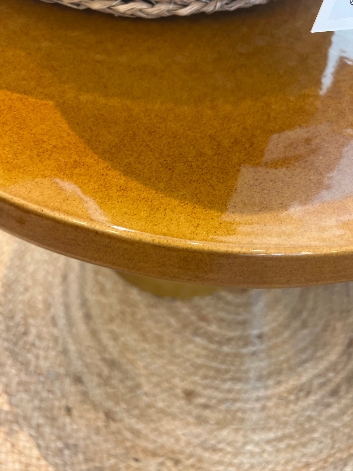 Table ambre d 48 cm X h 35 cm