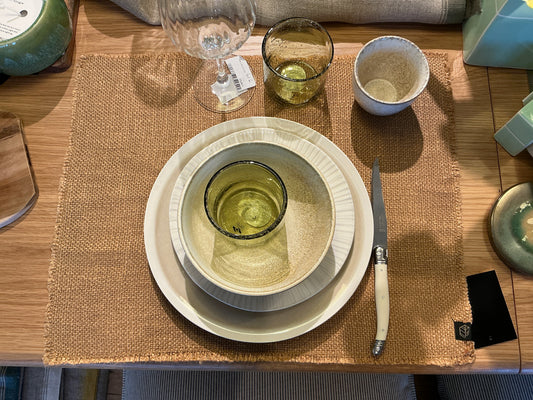 SET DE TABLE CALIFORNIA TABAC X 6