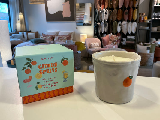 Bougie céramique citrus spritz
