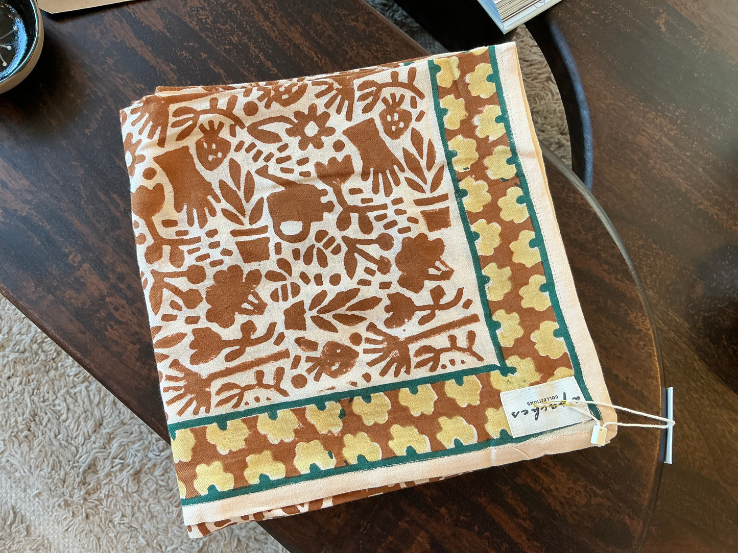 Foulard Apaches LATIKA garden Macadamia