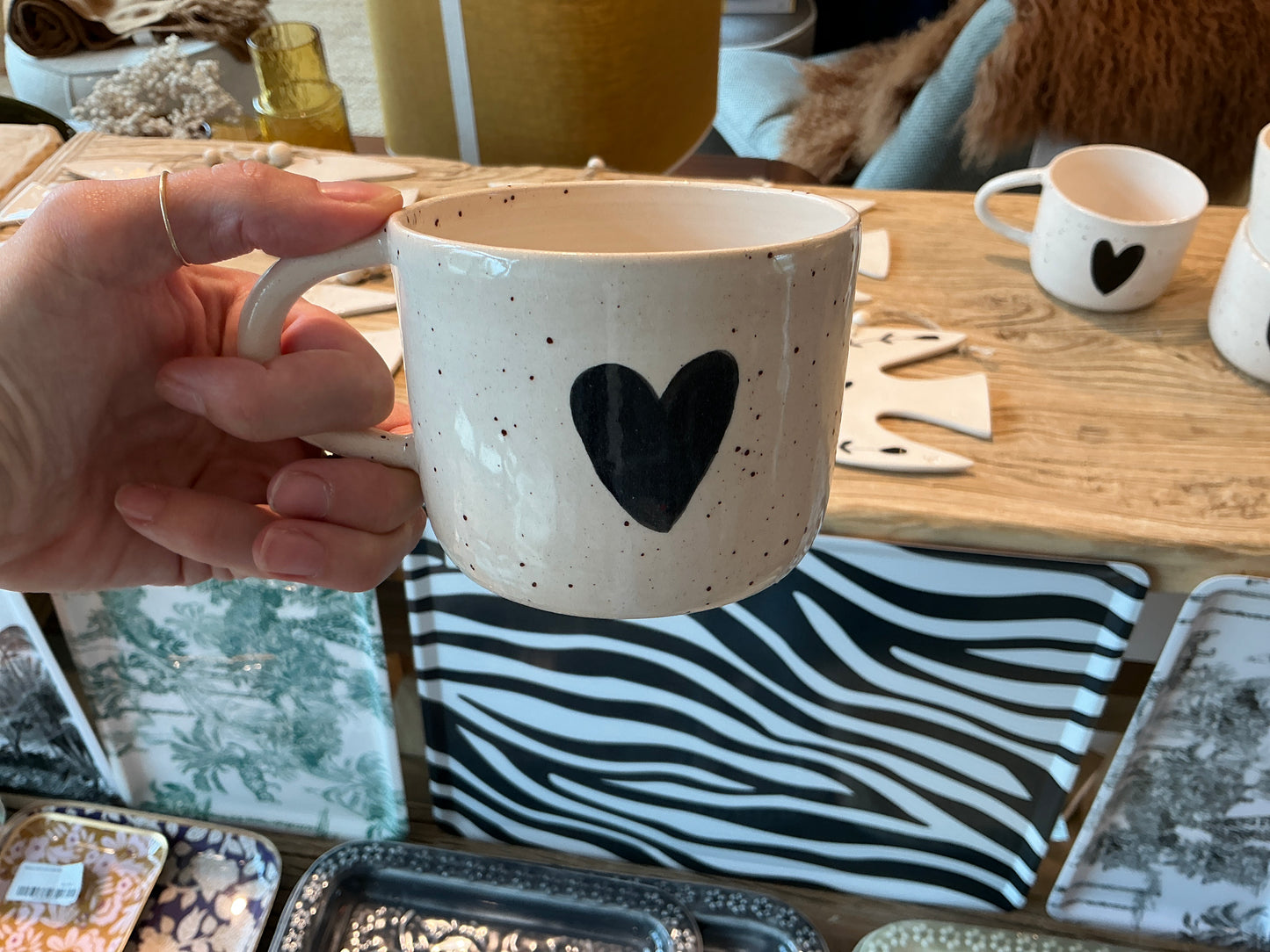 Grande tasse cœur Atelier Daphné