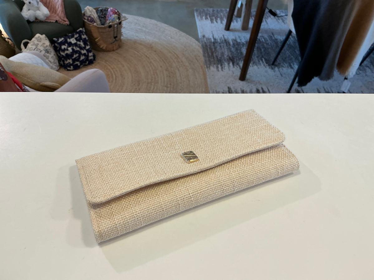 Pochette à bijoux Catherine lin beige