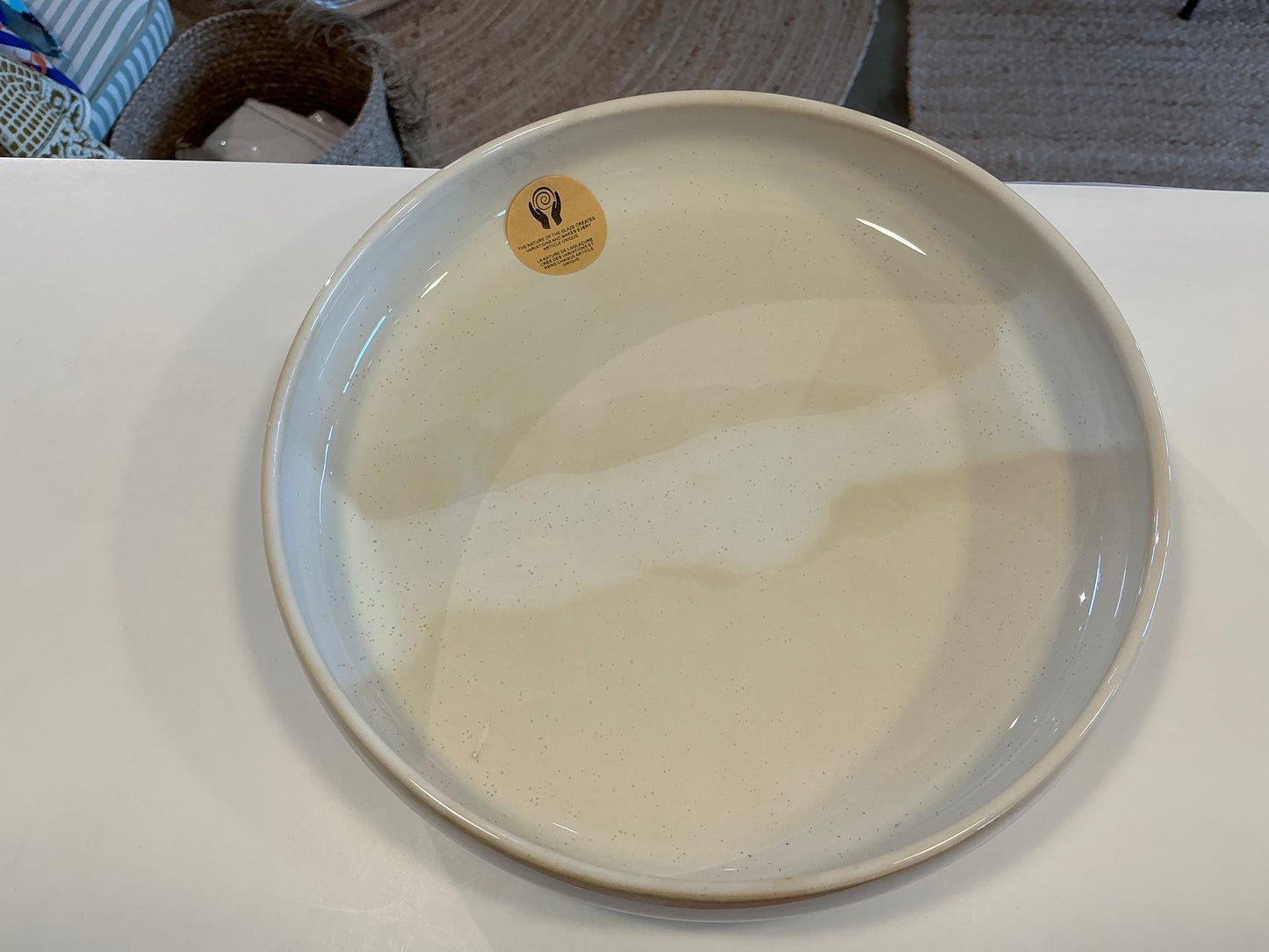 PLAT CREUX beige  21,6 X4,6 CM