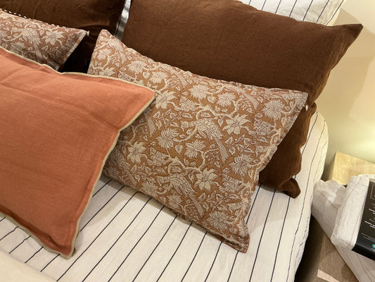 Coussin HAOMY Jaipur mocaccino 40x 60  cm