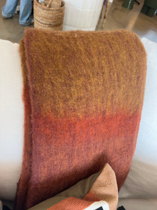 Plaid Pomax laine acrylique