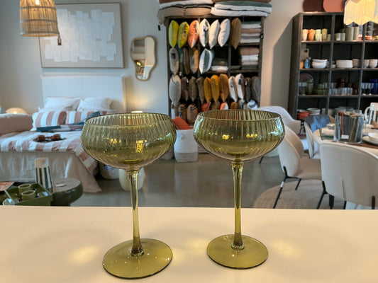 VERRE À COCKTAIL OLIVE PAR 2