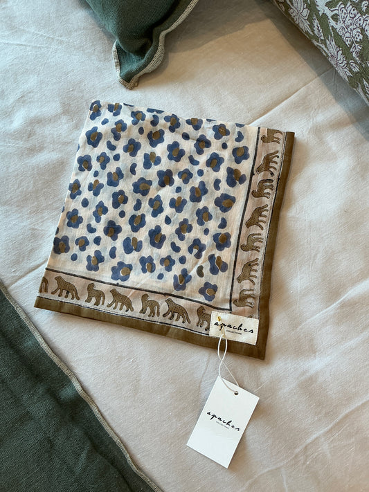 Petit foulard Apaches Dupitta Macadamia