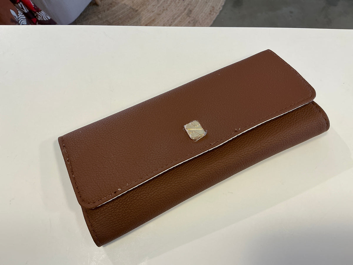 Pochette à bijoux Catherine marron