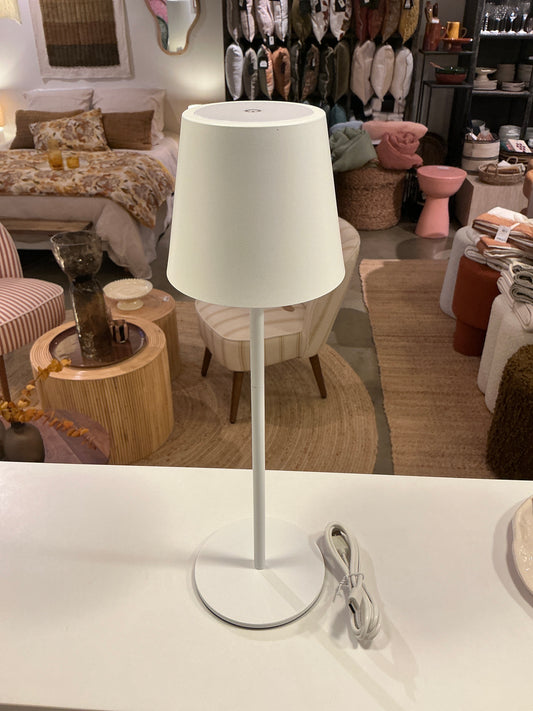 Lampe rechargeable viletto blanc