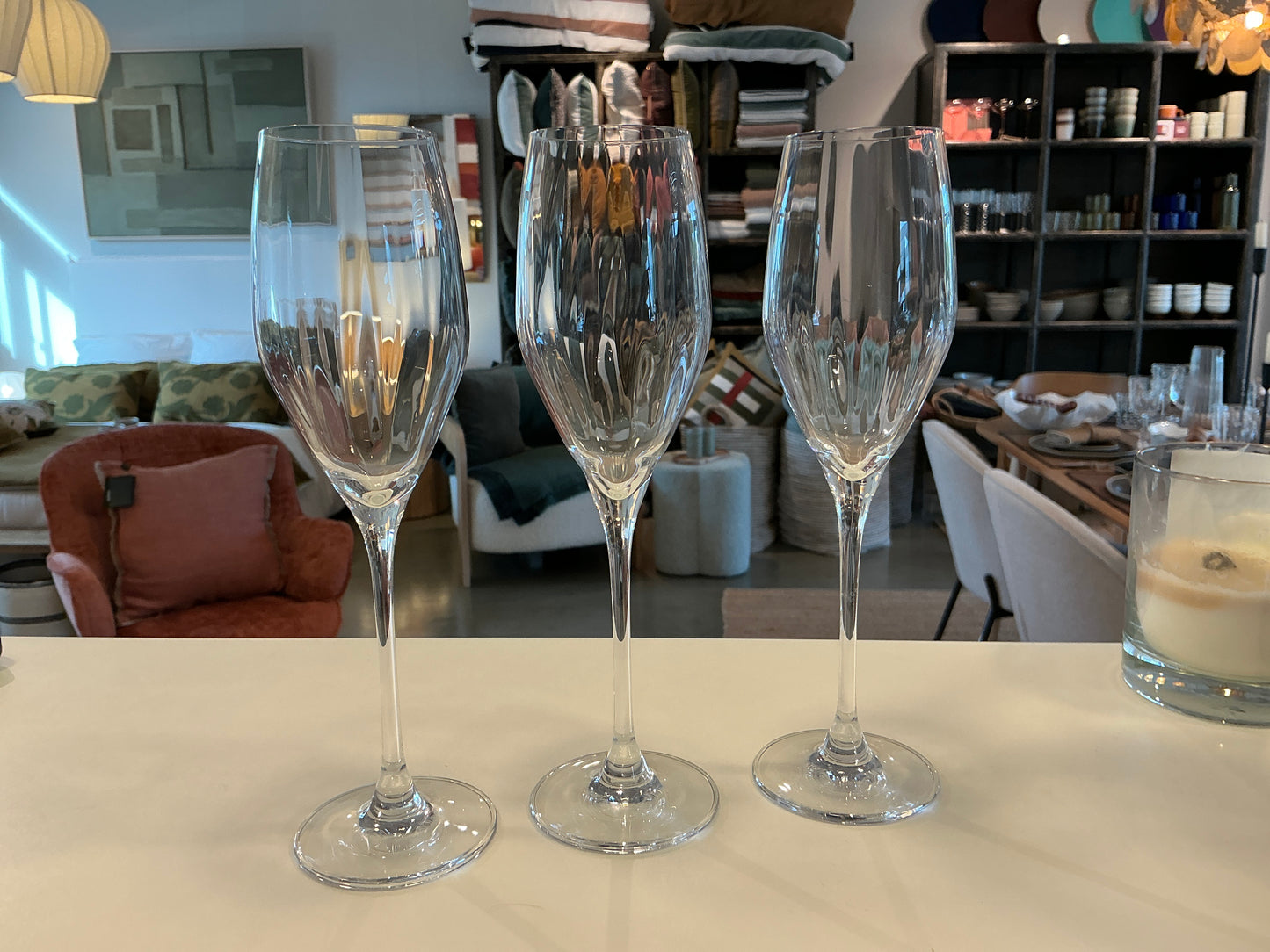 FLÛTE A CHAMPAGNE STRIÉE 17 CL