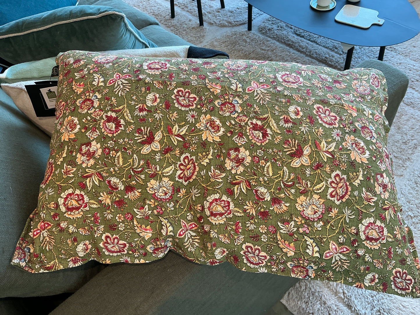 Coussin HAOMY Samara kaki 40x60