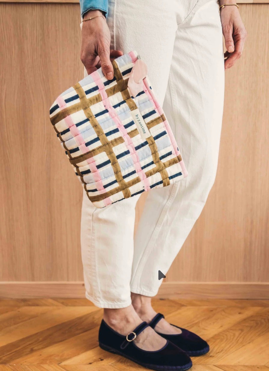 Trousse de toilette tartan Byzantine