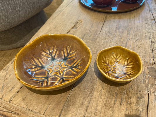 Coupelle Noël en grès gm