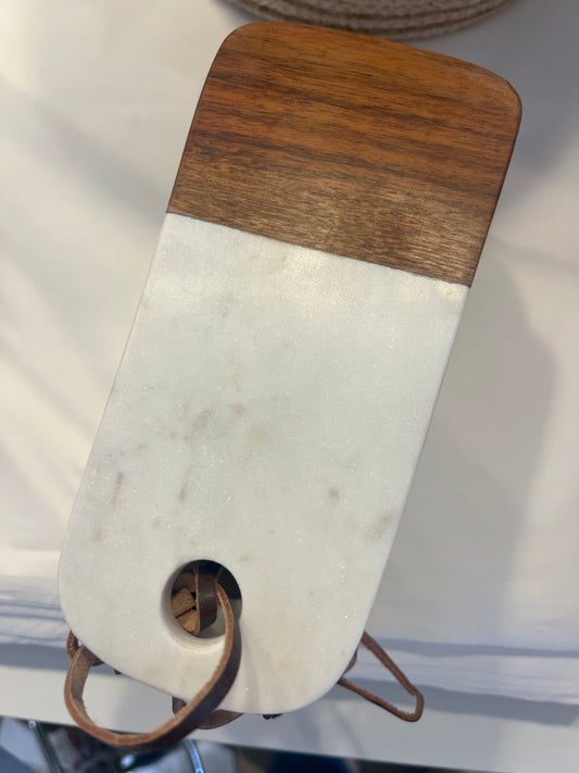 Petite planche bois et marbre