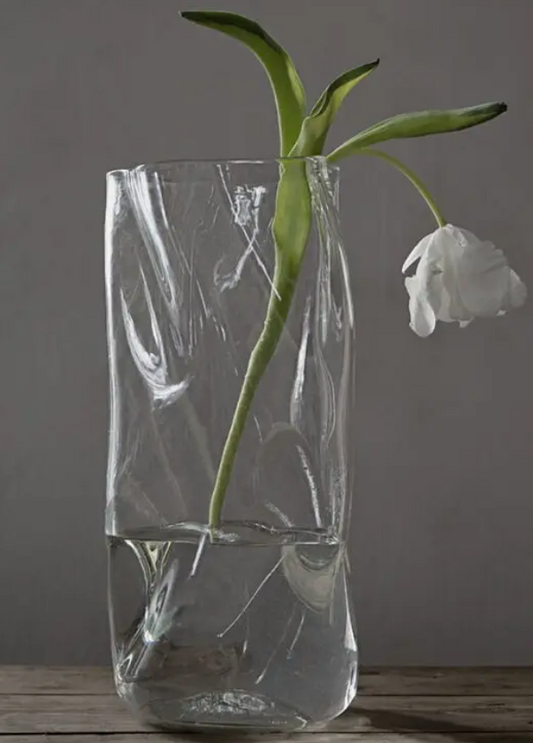 GRAND VASE EN VERRE