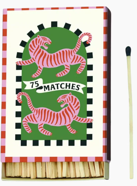 BOITE D'ALLUMETTES TIGRE