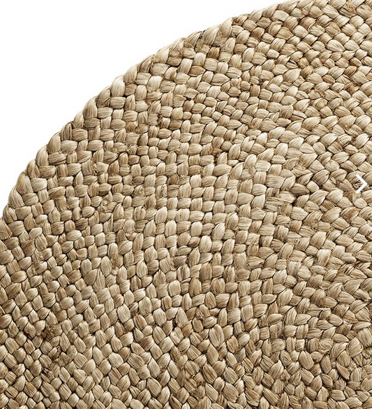 TAPIS EN JUTE ROND  D 220 CM