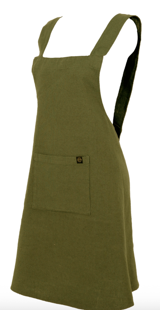 TABLIER OSANI OLIVE