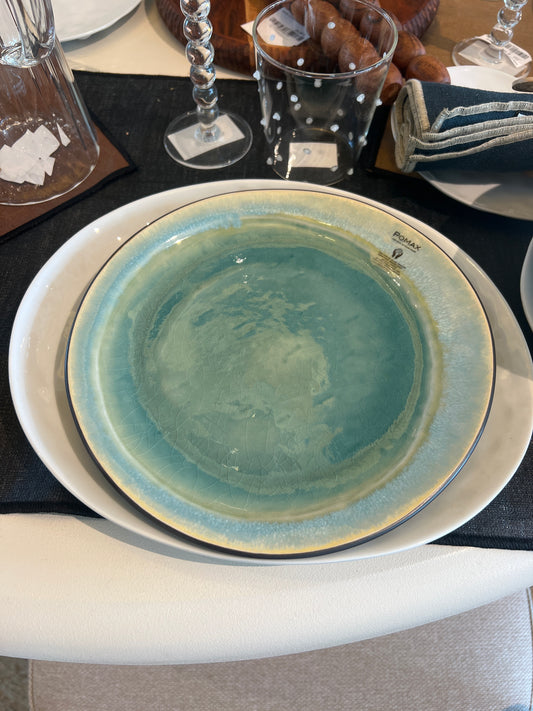 Assiette à dessert grès