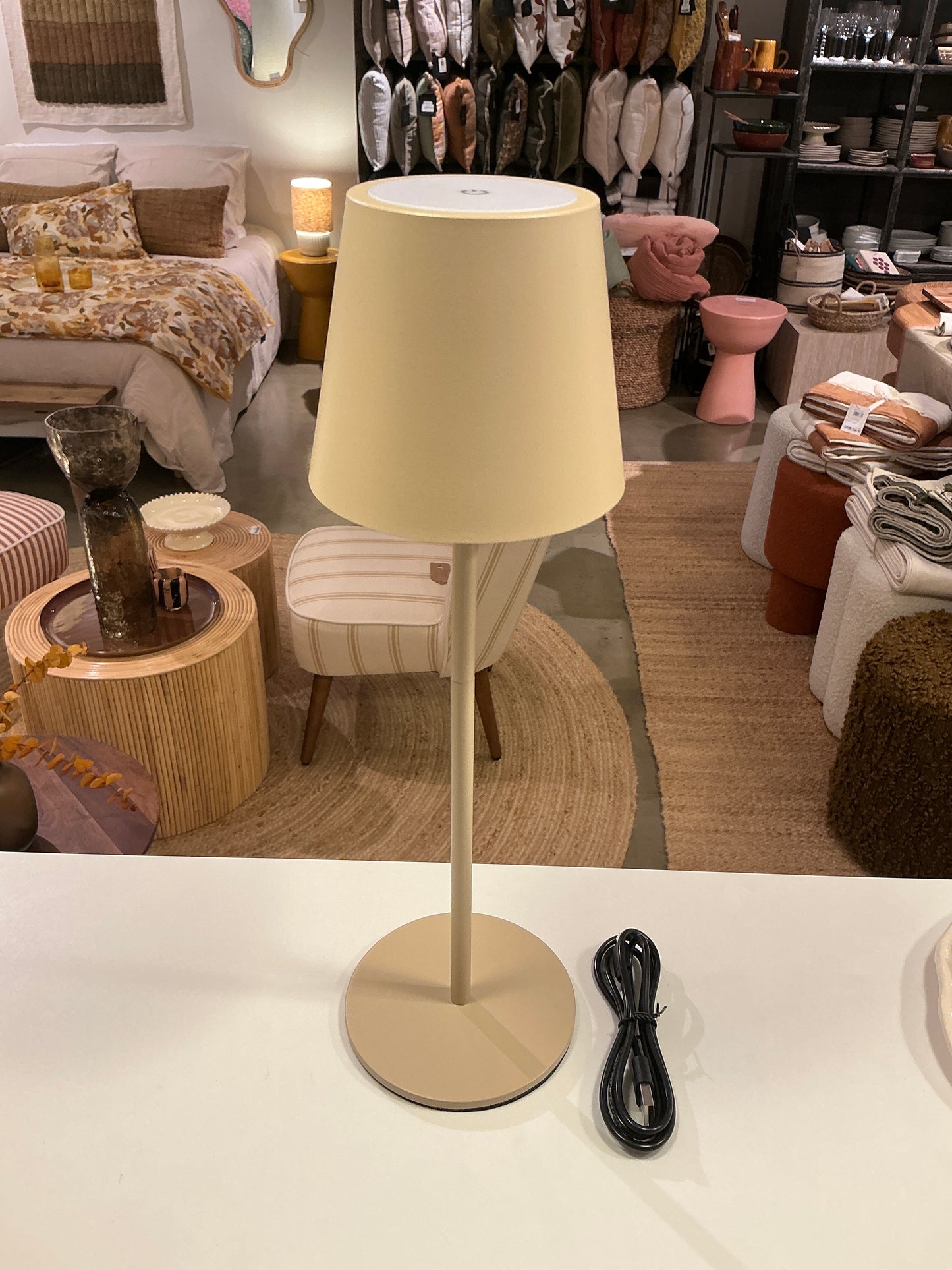 Lampe rechargeable viletto sable