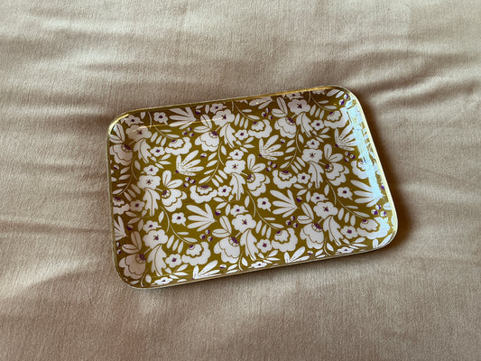 Plateau moyen métal Iris Curry