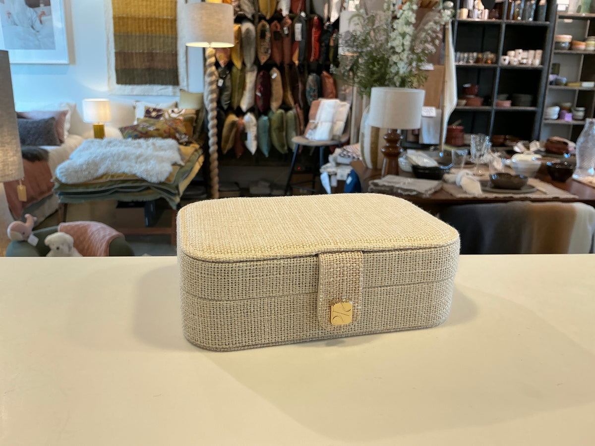 BOITE A BIJOUX BRIGITTE LIN BEIGE
