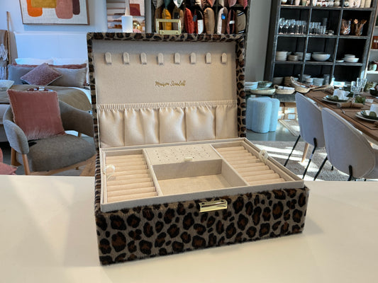 BOITE A BIJOUX LOUISE LEOPARD