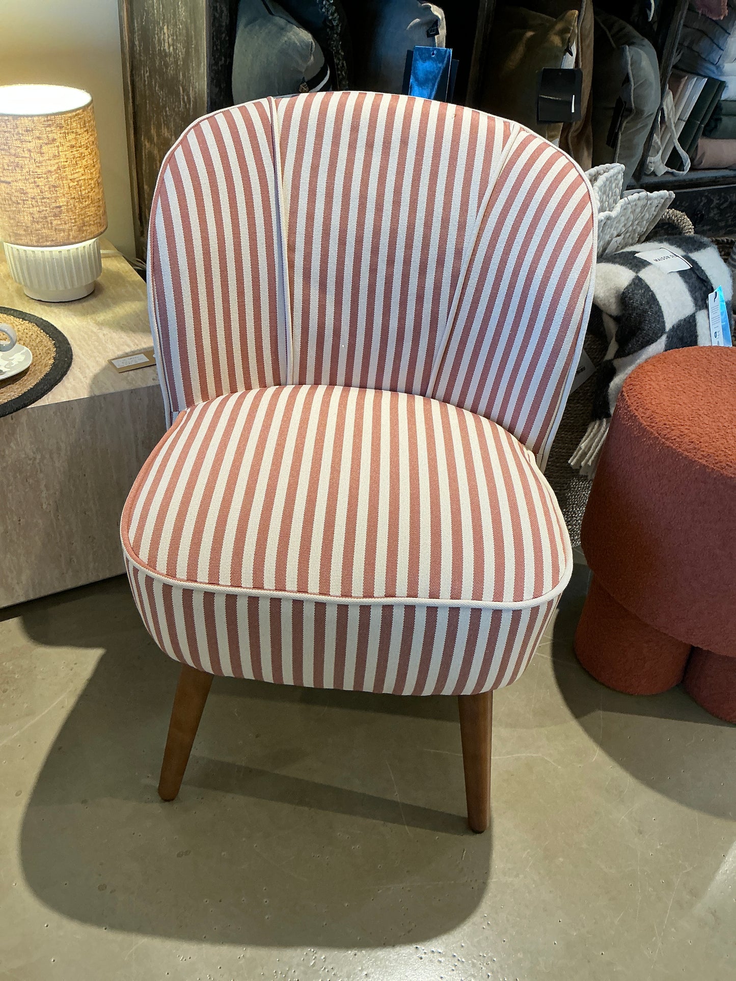 Petit Fauteuil à rayures