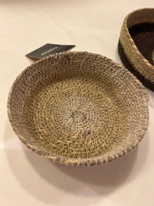 Corbeille à pain jute beige