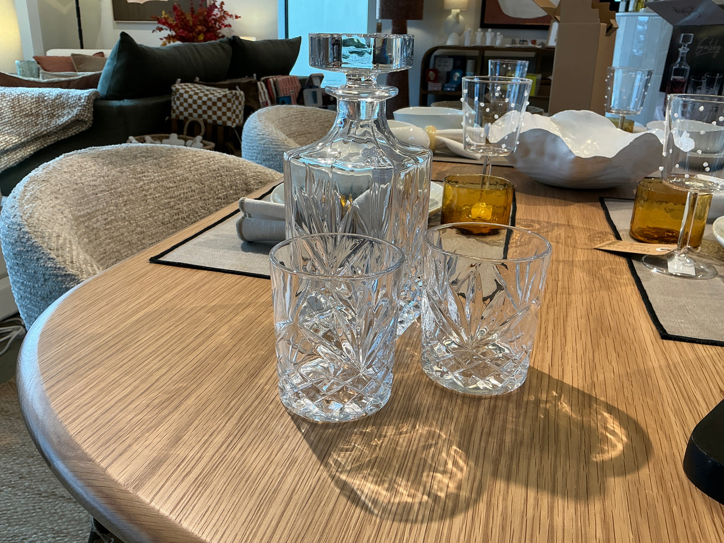 COFFRET 6 verres a whisky GATSBY
