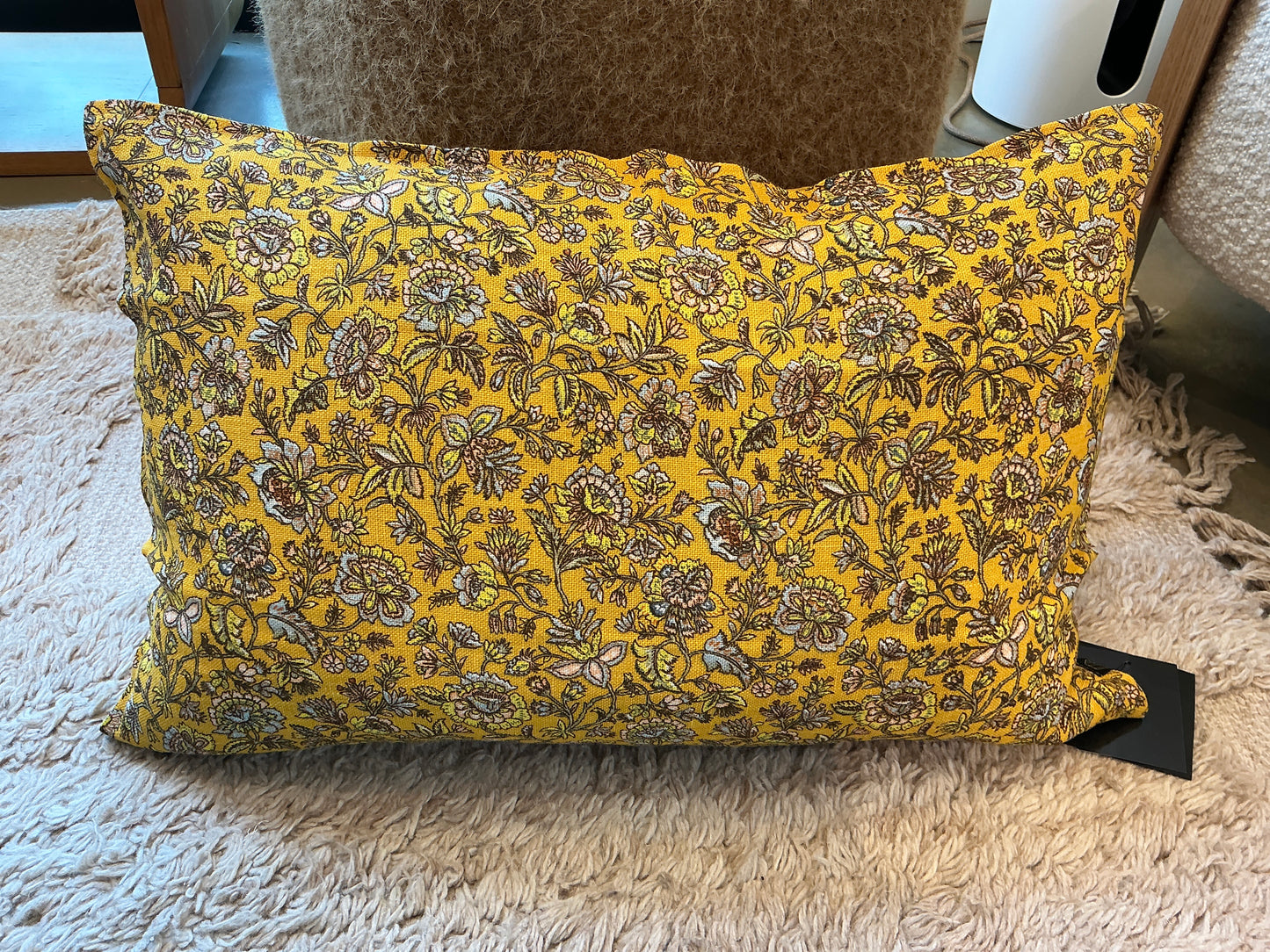 Coussin HAOMY Samara  ocre 40x60
