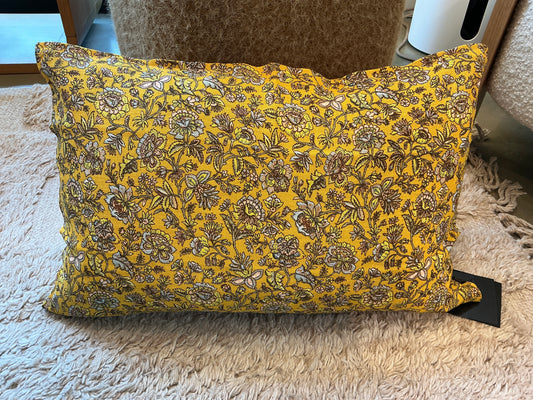 Coussin HAOMY Samara  ocre 40x60