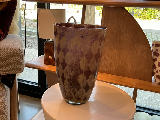 Vase harley marron