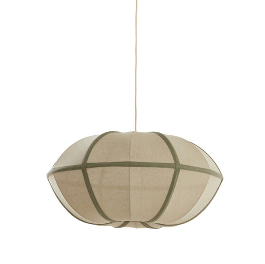 Suspension Mirelys naturel et olive PM
