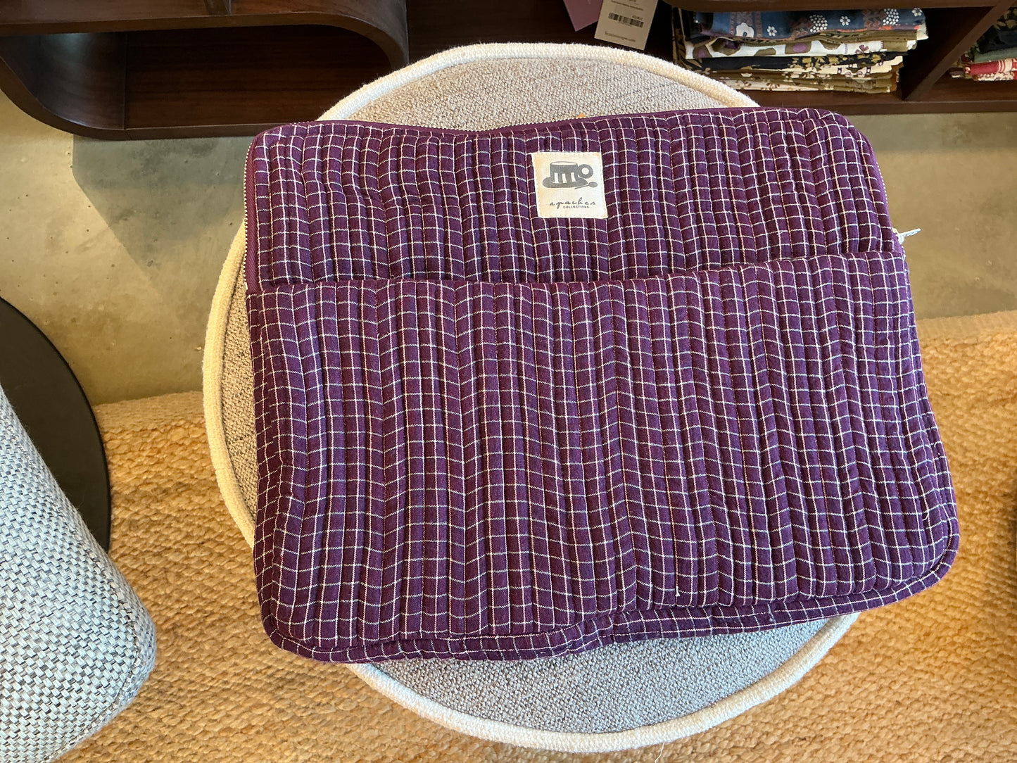 Pochette d’ordinateur apaches Ohos KHADI TAFFETAS