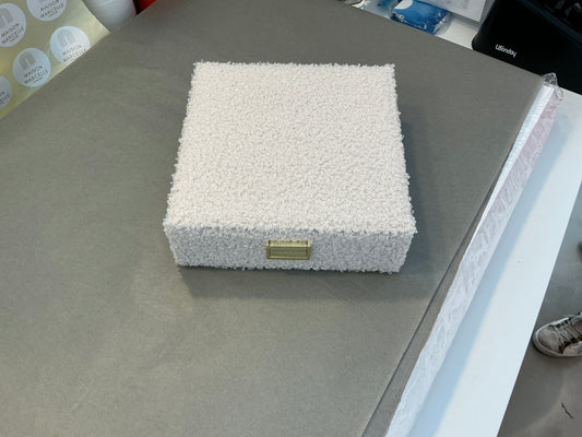 BOITE A BIJOUX ANNE TEDDY BLANC