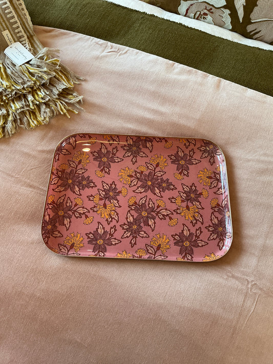 Plateau grand métal Arya Malaga