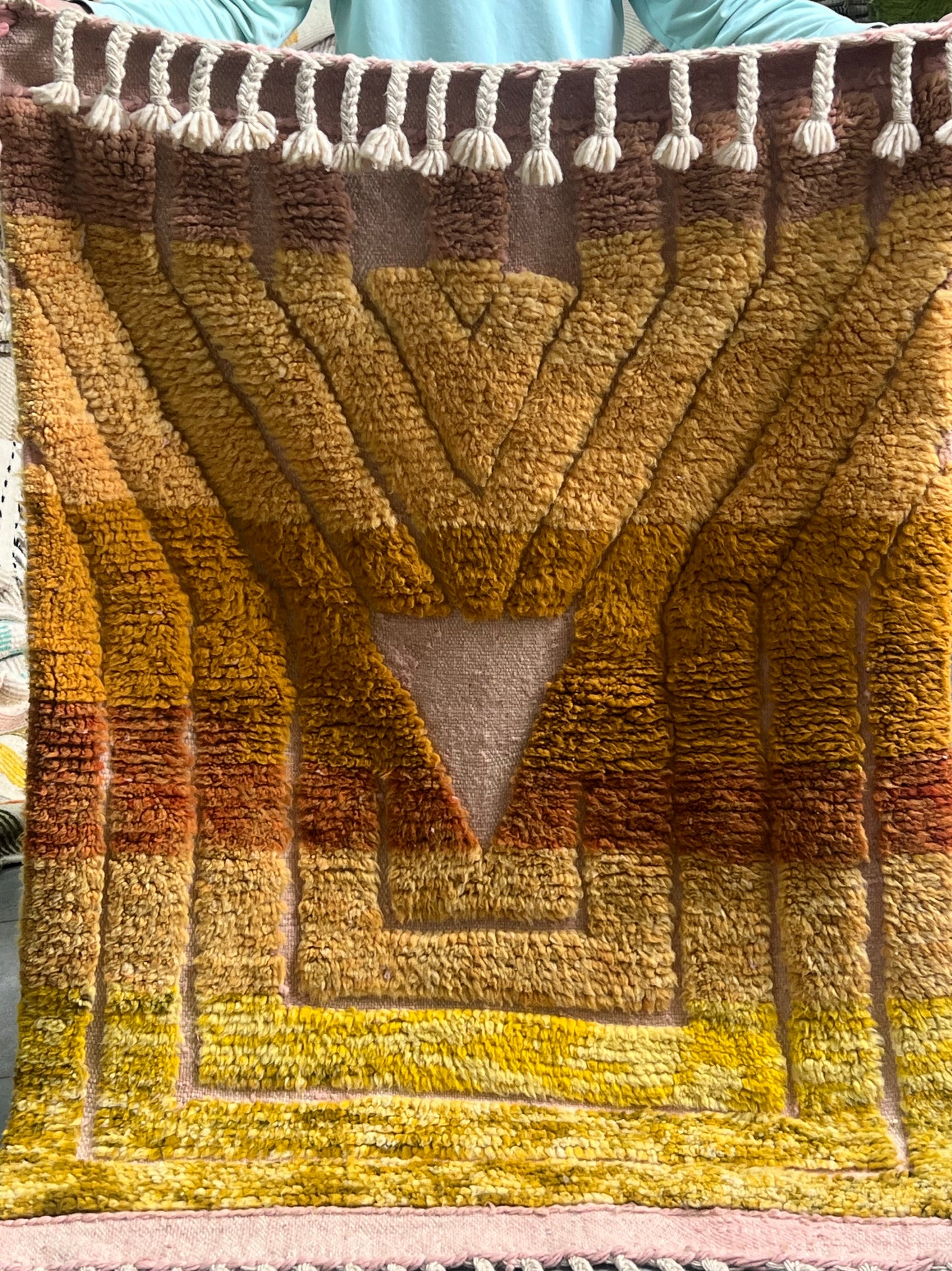Tapis berbère beni ouarain 110x150 cm