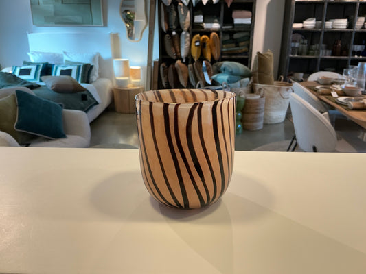 Vase/Photophore CANNES ivoire 05
