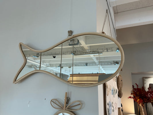 Miroir poisson rotin