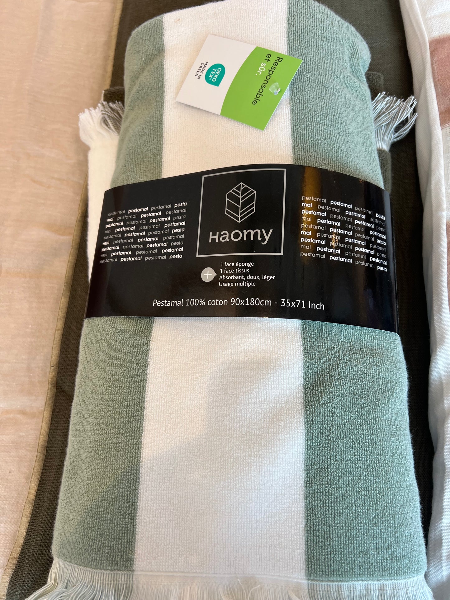 drap de plage HAOMY PORTO JADE