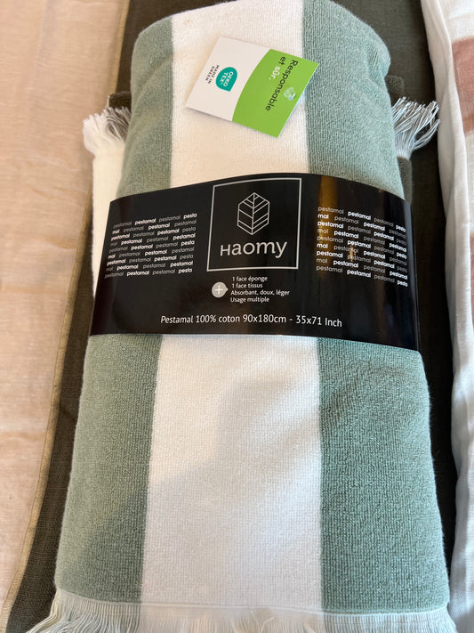 drap de plage HAOMY PORTO JADE
